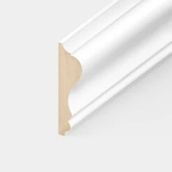 Leader 2.4m White Primed Chair Moulding (120098) 5 Leader 2.4m White Primed Chair Moulding (120098) -Quality Home Flooring Store 2 4m white primed chair moulding 120098 p120098 243200 image