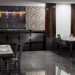 Liberty Floors Agios Cinzento - Lustre Stone 8mm High Gloss Laminate Flooring (225701) -Quality Home Flooring Store agios cinzento lustre stone 8mm high gloss laminate flooring 225701 p91931 208569 image