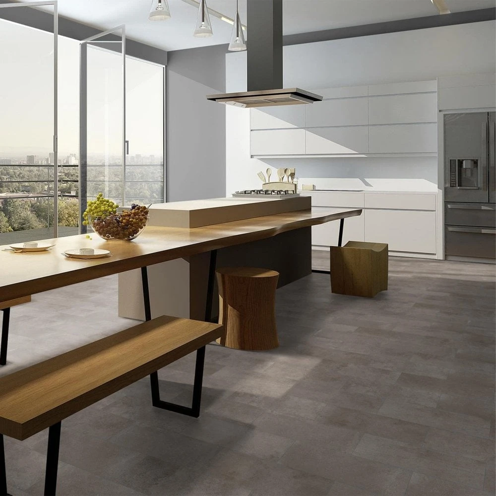 Liberty Floors Bedrock Stone - Universo 8mm Laminate Flooring (263461) 3 Liberty Floors Bedrock Stone - Universo 8mm Laminate Flooring (263461)