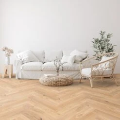 Liberty Floors Bianco Oak - Manor Herringbone Parquet 14mm Engineered Real Wood Flooring (249871) -Quality Home Flooring Store bianco oak manor herringbone parquet 14mm engineered real wood flooring 249871 p108538 236056 image