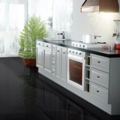 Liberty Floors Black - Lustre Flawless 8mm Laminate Flooring (183655) -Quality Home Flooring Store black lustre flawless 8mm laminate flooring 183655 p69725 187854 image