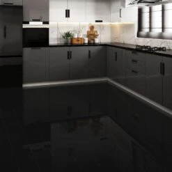 Liberty Floors Black - Lustre SPC 6mm Rigid Core Vinyl Flooring (250942) -Quality Home Flooring Store black lustre spc 6mm rigid core vinyl flooring 250942 p109180 237959 image