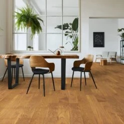 Liberty Floors Butterscotch Oak - Premier 14mm Engineered Real Wood Flooring (182141)