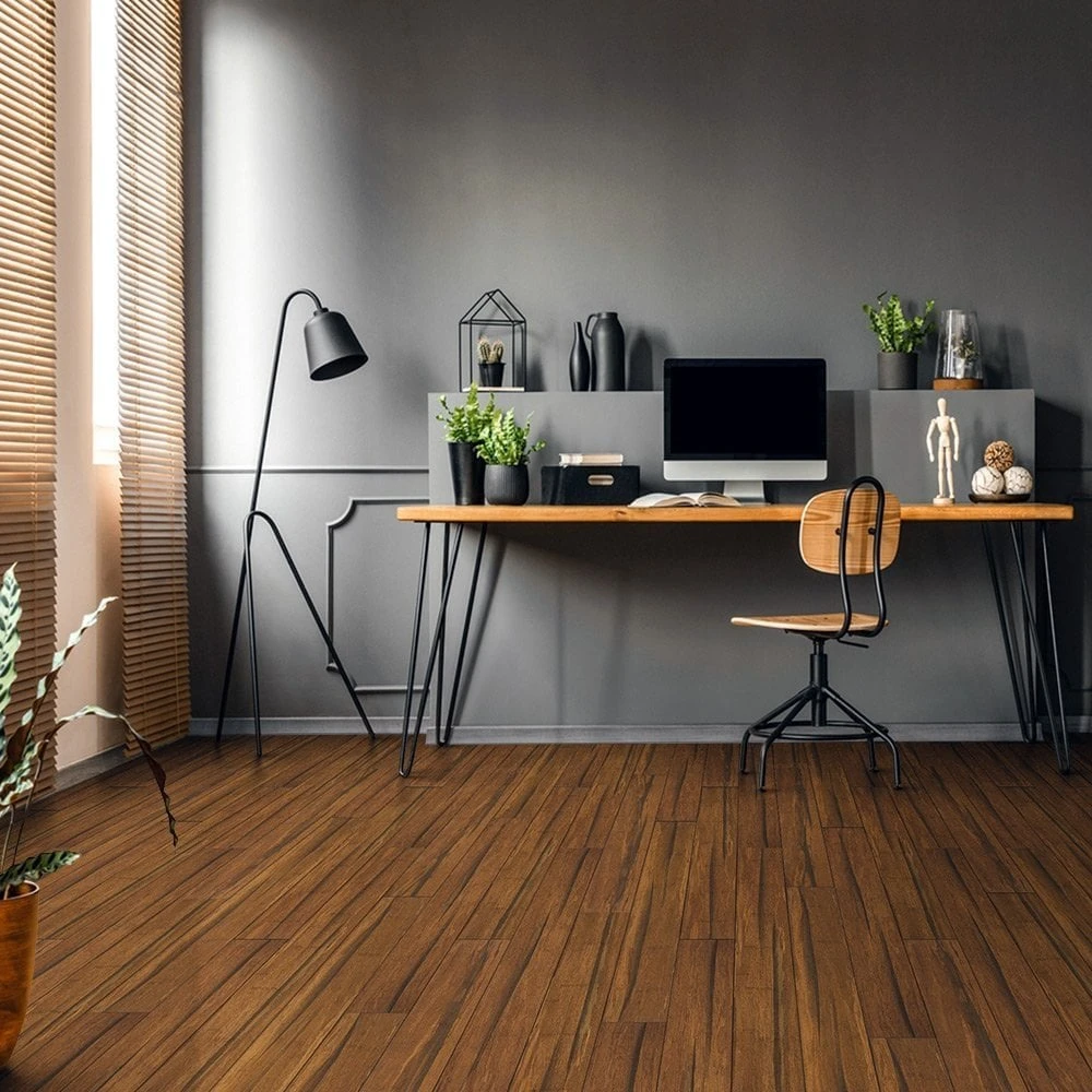 Liberty Floors Carbonised Strand Woven Bamboo - Rustic 14mm Solid Real Wood Flooring (300862) 3 Liberty Floors Carbonised Strand Woven Bamboo - Rustic 14mm Solid Real Wood Flooring (300862)
