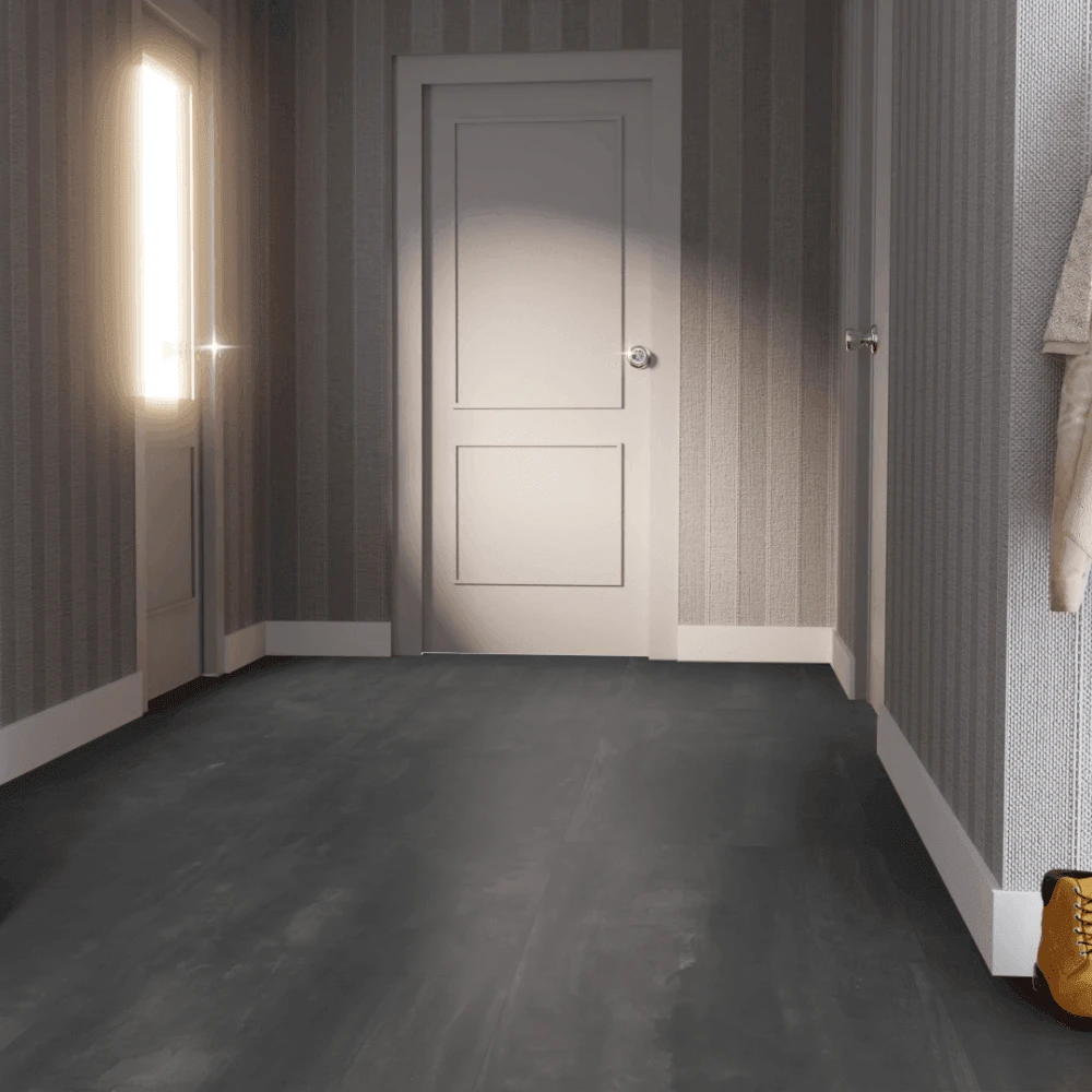 Liberty Floors Chania Anthracite - Lustre Stone 8mm High Gloss Laminate Flooring (248876) 3 Liberty Floors Chania Anthracite - Lustre Stone 8mm High Gloss Laminate Flooring (248876)
