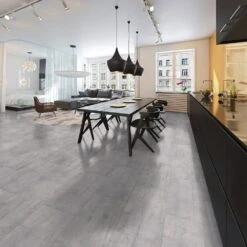 Liberty Floors Concrete Stone Grey - Universo 8mm Laminate Flooring (263469) -Quality Home Flooring Store concrete stone grey universo 8mm laminate flooring 263469 p113507 237111 image