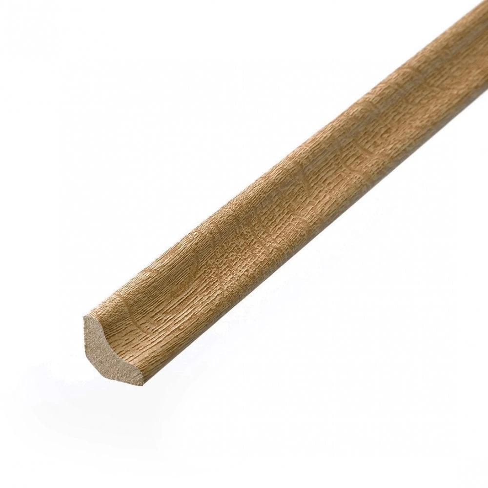 Leader Dark Oak Laminate Scotia Beading (2.4m) 3 Leader Dark Oak Laminate Scotia Beading (2.4m)