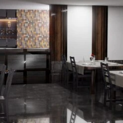 Liberty Floors Dark Pinto - Lustre Stone 8mm High Gloss Laminate Flooring (223767) -Quality Home Flooring Store dark pinto lustre stone 8mm high gloss laminate flooring 223767 p89997 207791 image