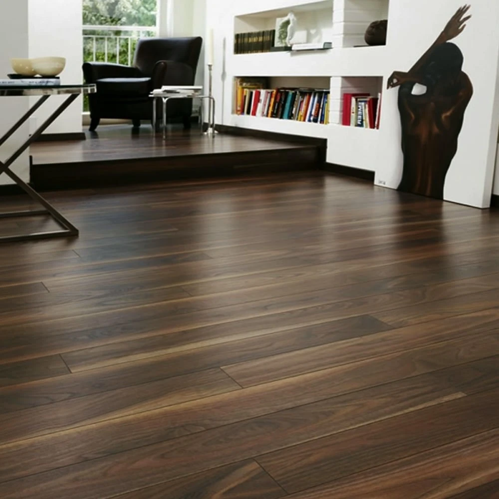 Krono Original Dark Walnut - Eurohome Vario+ 12mm Laminate Flooring (119256) 3 Krono Original Dark Walnut - Eurohome Vario+ 12mm Laminate Flooring (119256)