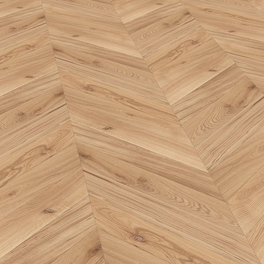 Liberty Floors Light Oak Oiled - Chevron 15mm Engineered Real Wood Flooring (249205) 4 Liberty Floors Light Oak Oiled - Chevron 15mm Engineered Real Wood Flooring (249205) - Image 2