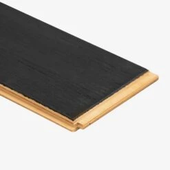 Liberty Floors Midnight Black Oak - Herringbone Parquet 14mm Engineered Real Wood Flooring (223765) -Quality Home Flooring Store midnight black oak herringbone parquet 14mm engineered real wood flooring 223765 p89995 232191 image