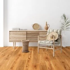 Liberty Floors Natural Oak - Classic 18mm Brushed UV Lacquer Solid Real Wood Flooring (315130) -Quality Home Flooring Store natural oak classic 18mm brushed uv lacquer solid real wood flooring 315130 p119216 242705 image