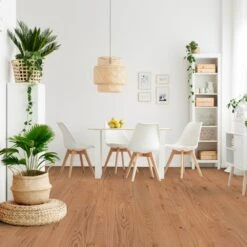 Liberty Floors Natural Oak - Premier 14mm Engineered Real Wood Flooring (190926)