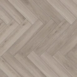Kronotex Oak Silver - Herringbone 8mm Laminate Flooring (222940) -Quality Home Flooring Store oak silver herringbone 8mm laminate flooring 222940 p89187 204906 image