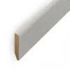 Leader Off-White Pencil Round Laminate Skirting Board (2.4m) -Quality Home Flooring Store off white pencil round laminate skirting board 2 4m p84919 191891 image