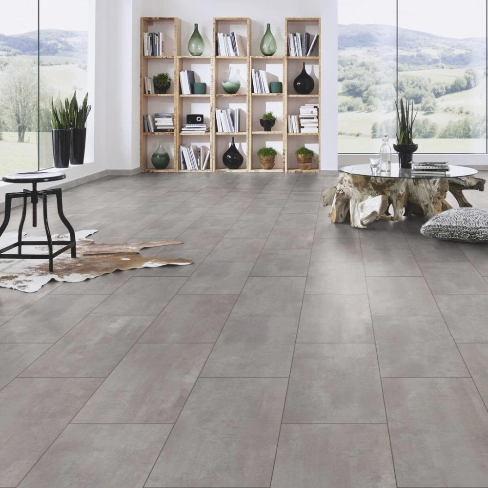 Krono Original Pearl Grey - Impressions 8mm Laminate Flooring (249793) 8 Krono Original Pearl Grey - Impressions 8mm Laminate Flooring (249793) - Image 6