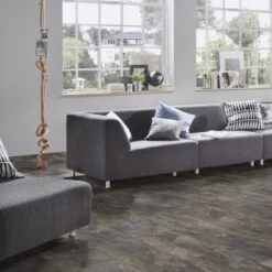 Krono Original Pewter Slate - Impressions 8mm Laminate Flooring (219266) -Quality Home Flooring Store pewter slate impressions 8mm laminate flooring 219266 p85773 194088 image