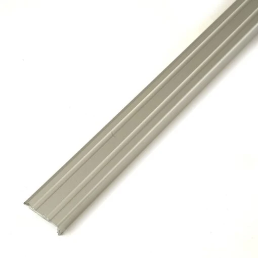 Leader Silver Self-Adhesive End Profile Door Bar (900mm) -Quality Home Flooring Store silver self adhesive end profile door bar 900mm p87310 202753 image