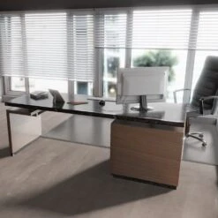 Liberty Floors Smokey Grey - Lustre 8mm High Gloss Laminate Flooring (217058) -Quality Home Flooring Store smokey grey lustre 8mm high gloss laminate flooring 217058 p84207 187685 image