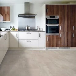 Liberty Floors Smokey Grey - Lustre 8mm High Gloss Laminate Flooring (217058)