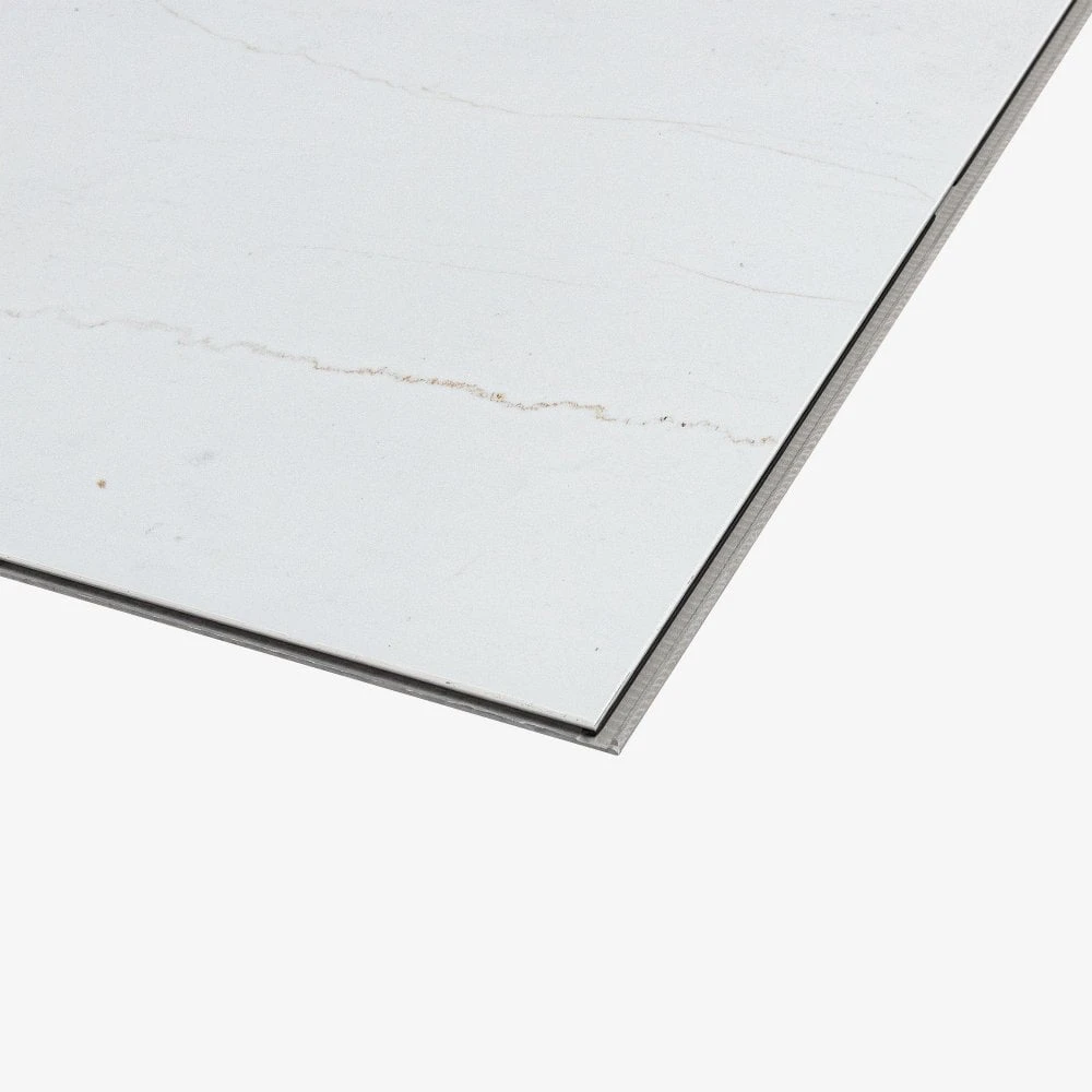 Liberty Floors White Marble - Lustre SPC 6mm Rigid Core Vinyl Flooring (249747) 6 Liberty Floors White Marble - Lustre SPC 6mm Rigid Core Vinyl Flooring (249747) - Image 4